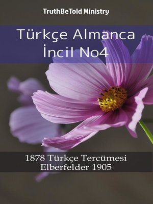 cover image of Türkçe Almanca İncil No4